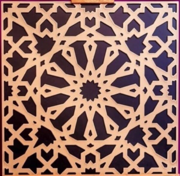 Laser Cut Decor Pattern Free Vector File