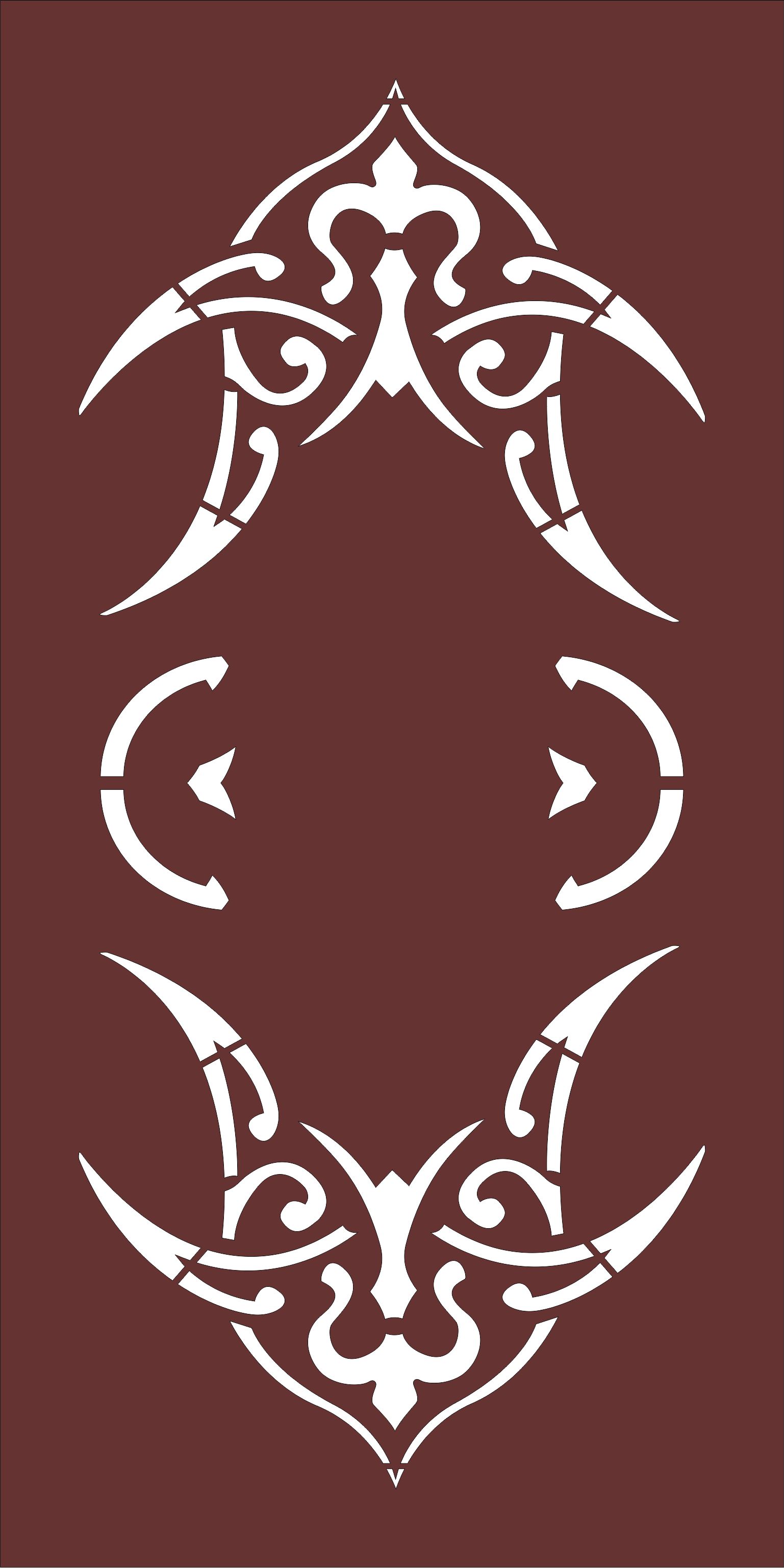 Laser Cut Drawing Room Lattice Seamless Pattern Free DXF File