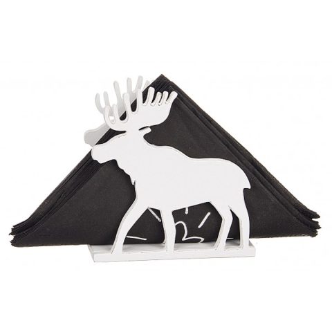 Laser Cut Elk Napkin Holder Template Free Vector File