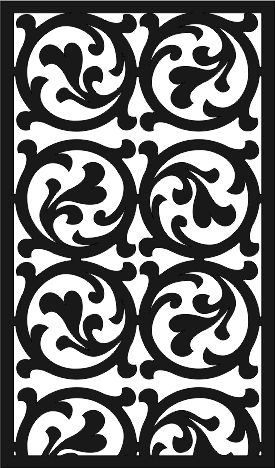 Laser Cut Geometric Pattern Jali Design Free Vector File
