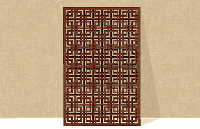 Laser Cut Grill Design Jali Free Vector File