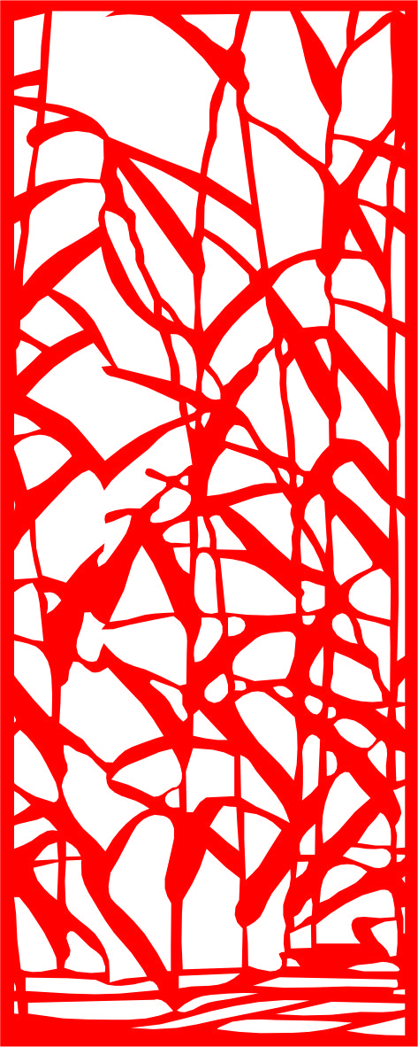Laser Cut Jali Design Grill (2) Free Vector File