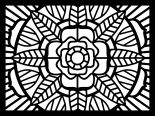 Laser Cut Jali Pattern Grill Screen Free Vector File