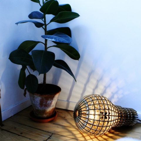 Laser Cut Lamp Bulb Layout Free DXF File