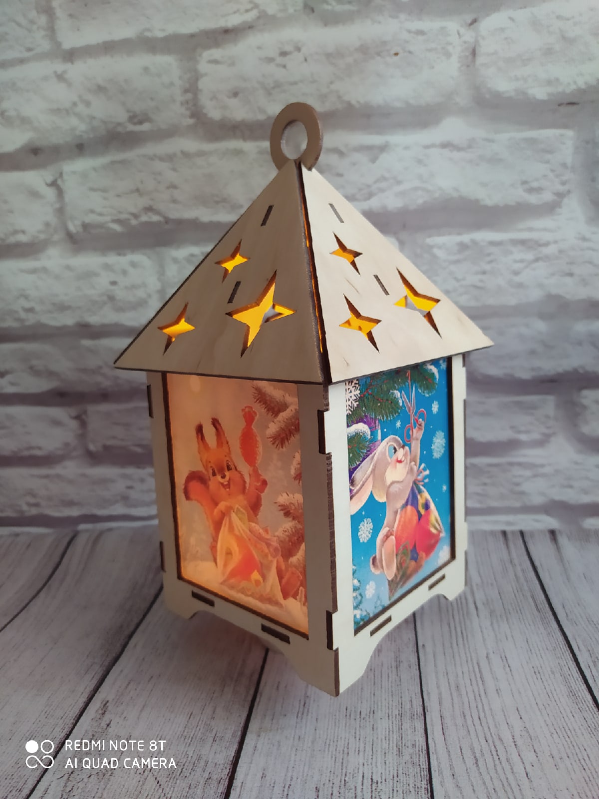 Laser Cut Lantern Decor Holiday Lantern Free Vector File