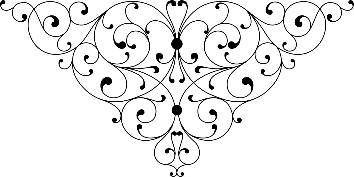 Laser Cut Living Room Divider Decoration Border Design Free Vector File