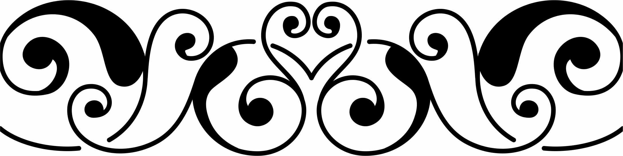 Laser Cut Living Room Divider Decoration Border Pattern Design Free Vector File