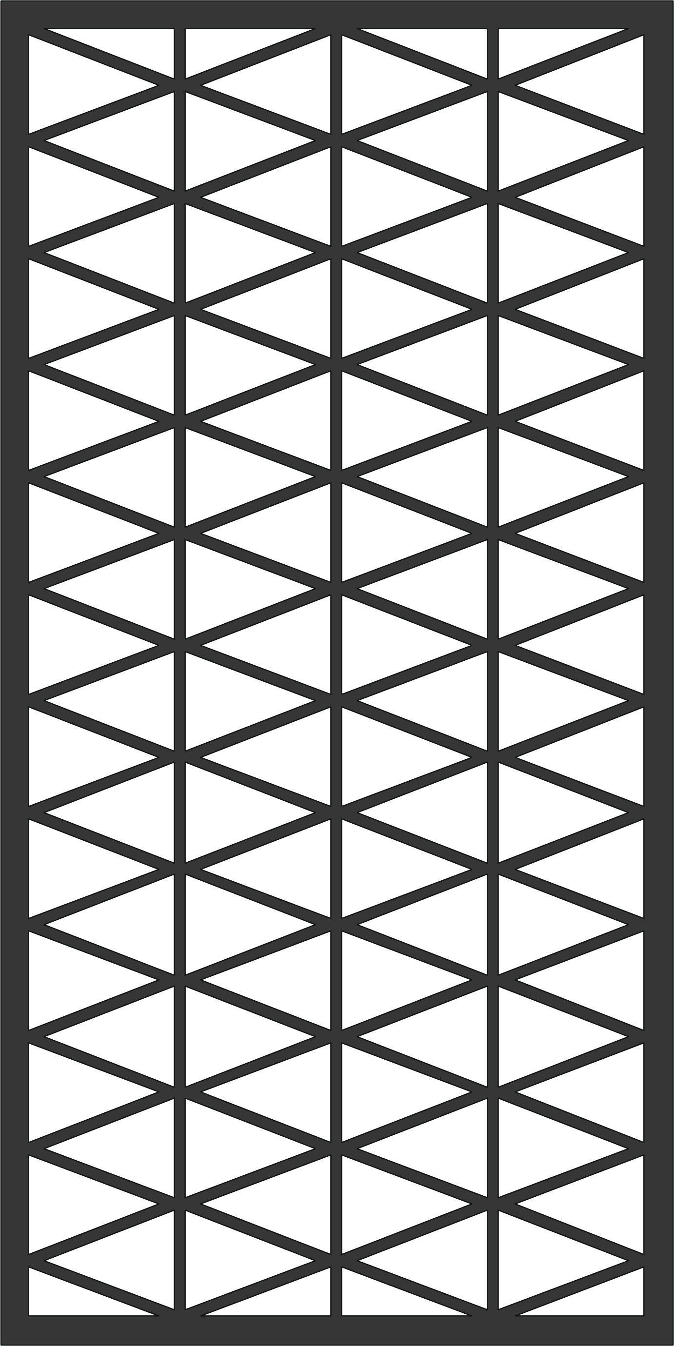 Laser Cut Living Room Floral Lattice Stencil Seamless Free DXF File