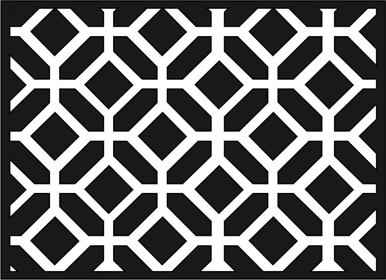 Laser Cut Mdf Jali Geometric Design Free Vector File