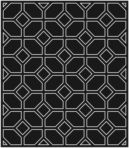 Laser Cut Mdf Jali Geometric Screen Design Free Vector File