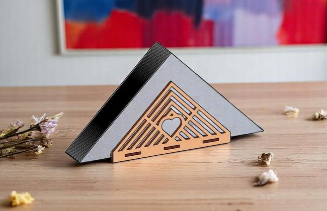 Laser Cut Napkin Holder Restaurant Free DXF File