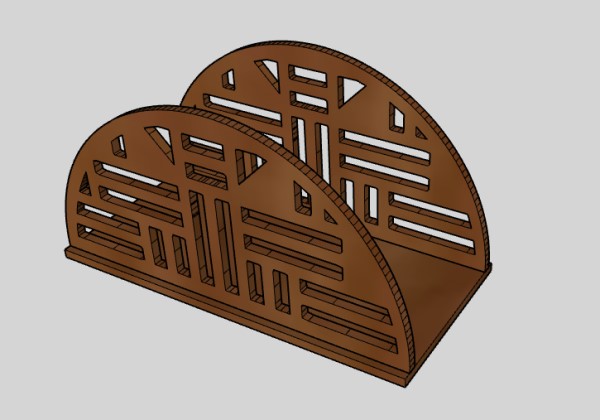 Laser Cut Napkin Stand Napkin Holders For Dining Table Tissue Stand Free Vector File