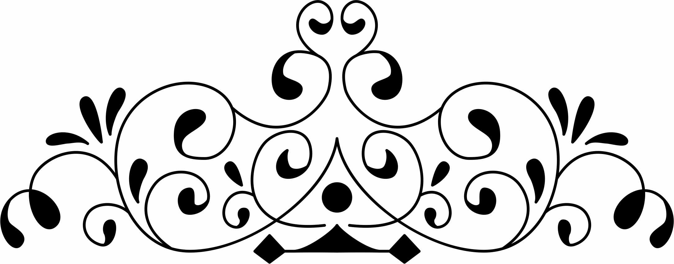 Laser Cut Ornamental Design Border Free DXF File