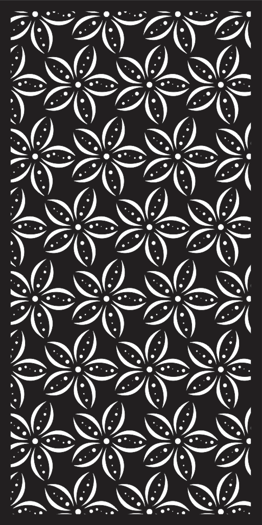 Laser Cut Pattern Design Vector Free DXF File