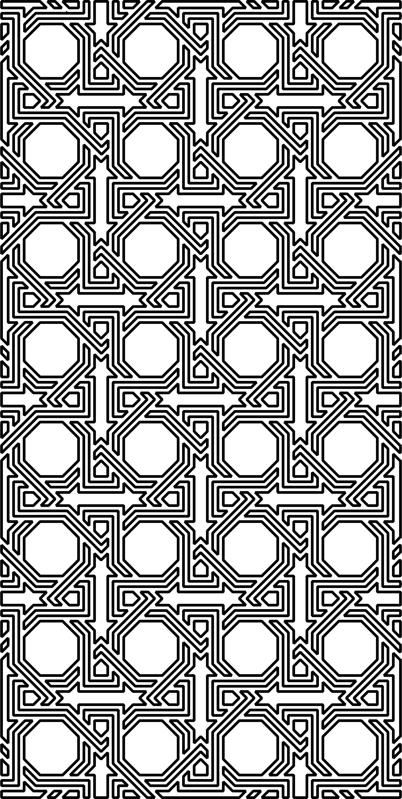 Laser Cut Pattern Grille Design Free DXF File