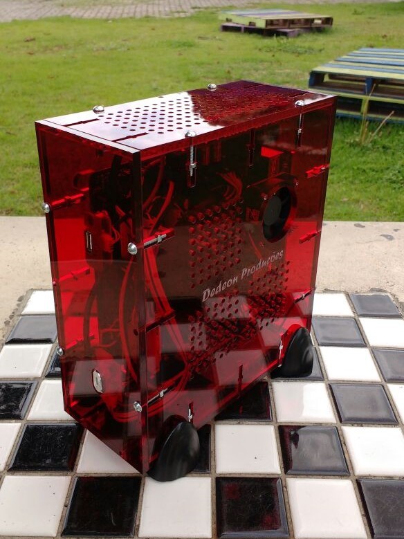 Laser Cut Pc Case Acrylic 6mm Free DXF File