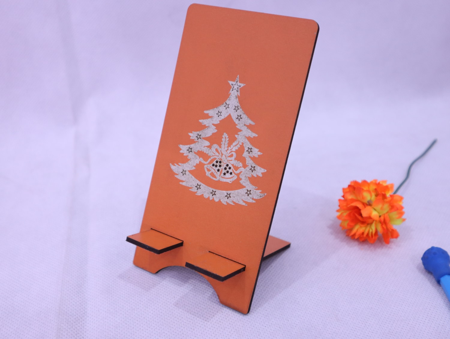 Laser Cut Phone Stand 3mm Free Vector File