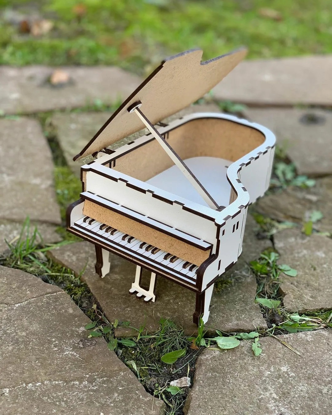 Laser Cut Piano Musical Toys For Kids Free Vector File