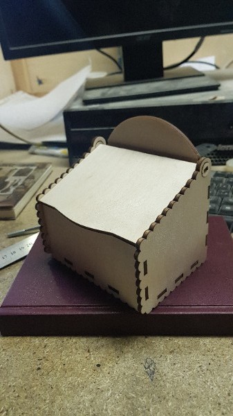 Laser Cut Plywood Box With Lid 4mm 3d Puzzle Free Vector File