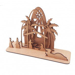 Laser Cut Presepio 10 Free Vector File