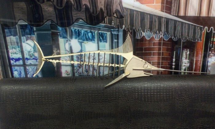 Laser Cut Rybamech – Fish 3d Puzzle Free DXF File