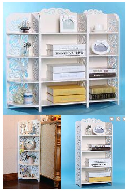 Laser Cut Storage Shelves Racks 3d Puzzle Free Vector File