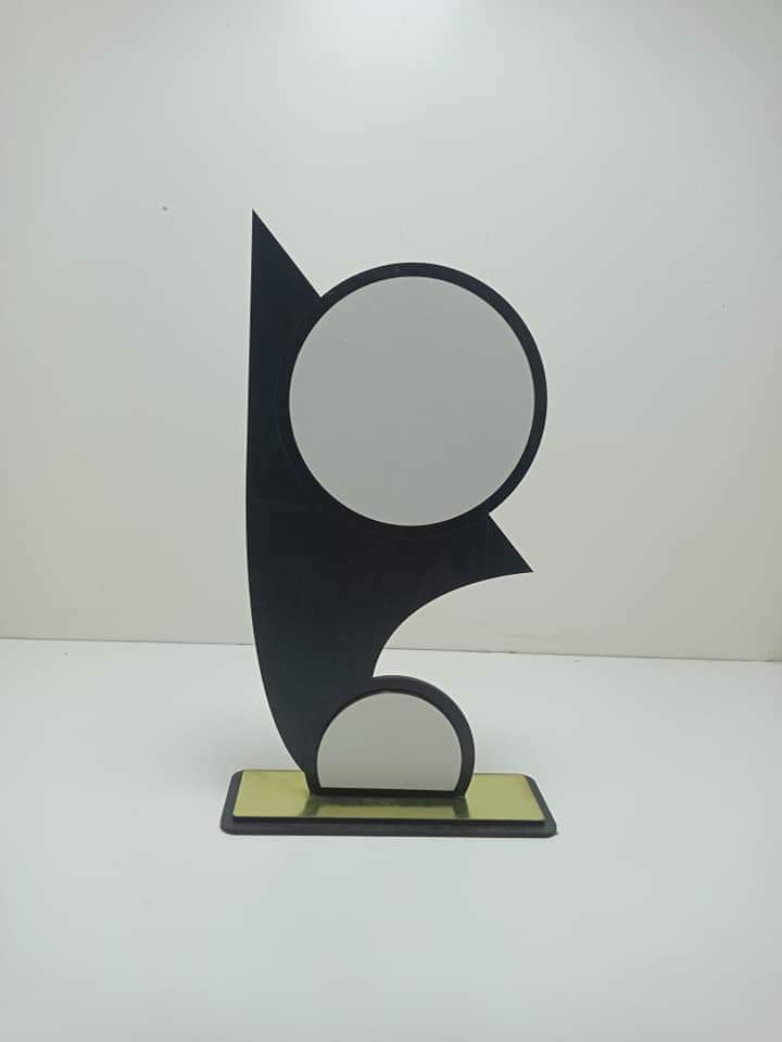 Laser Cut Sublimation Mdf Blank Trophy Free Vector File