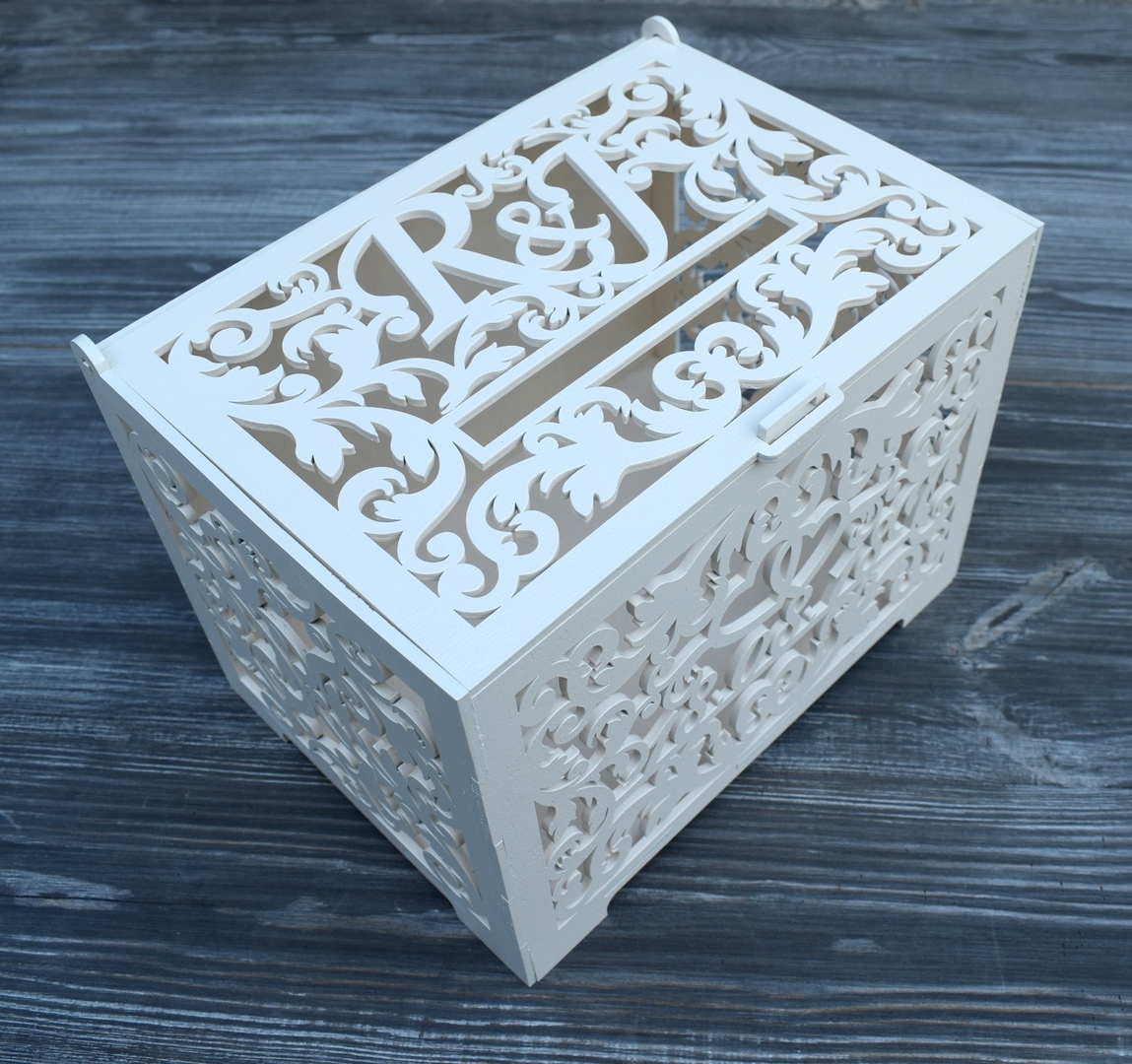 Laser Cut Wedding Card Box Party Decorations Wooden Wedding Money Box Free Vector File