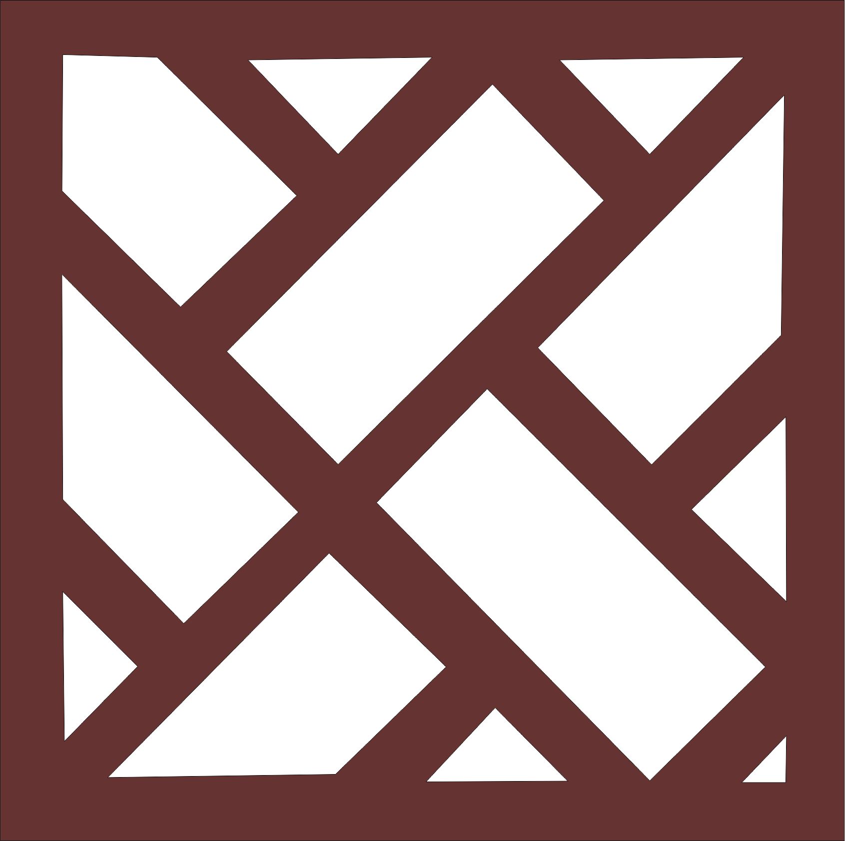 Laser Cut Window Jali Design Free DXF File