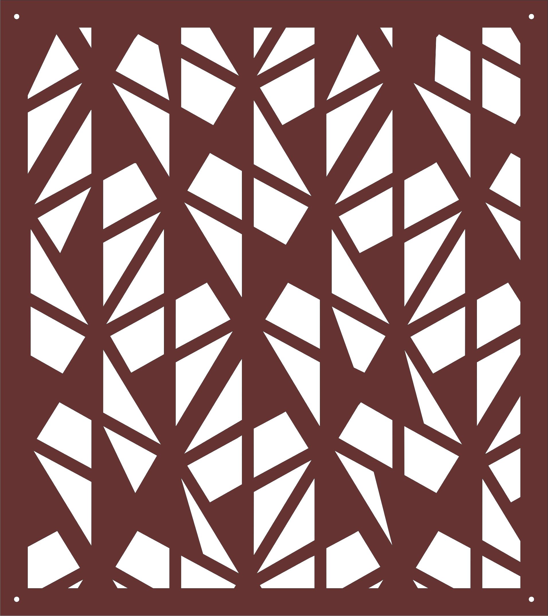 Laser Cut Window Jali Seamless Panel Free DXF File