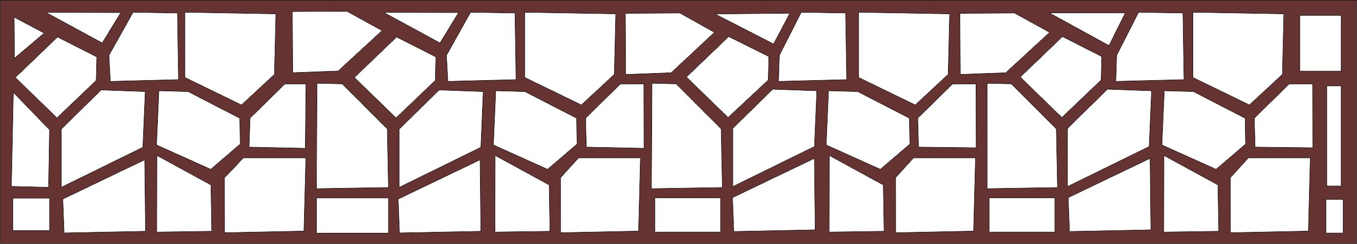 Laser Cut Window Seamless Jali Design Free DXF File