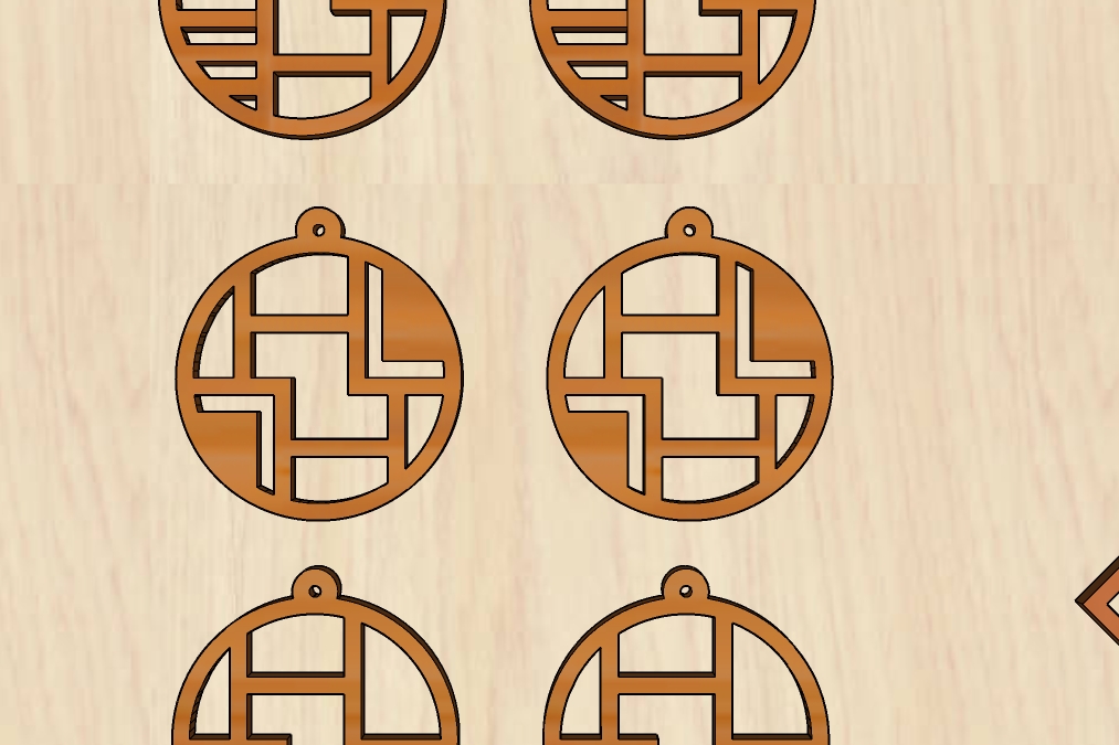 Laser Cut Wood Earrings Templates For Women Jewelry Free Vector File