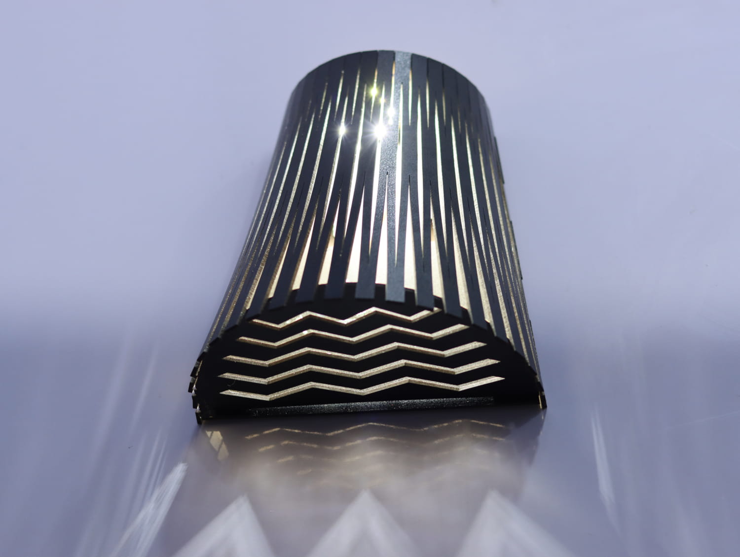 Laser Cut Wood Wall Light Wooden Sconce Lamp Free DXF File