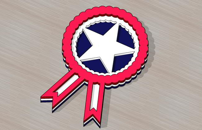 Laser Cut Wooden 4th Of July Decoration Free Vector File