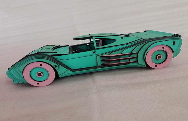 Laser Cut Wooden Chevrolet Camaro 3d Model Puzzle Free Vector File