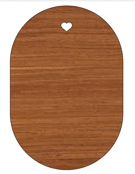 Laser Cut Wooden Gift Tag Cutout Gift Tag Shape Free Vector File