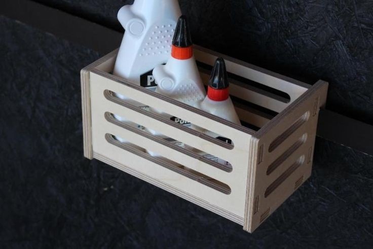 Laser Cut Wooden Storage Box 10mm Free Vector File