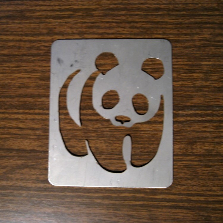 Laser Cut Wwf Panda Free Vector File