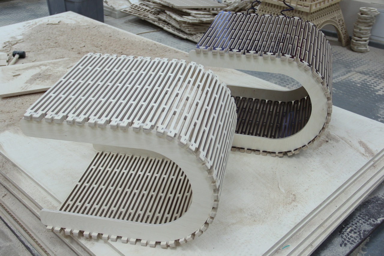 Laser Cutting Cnc Chair Ready To Cut Free DXF File
