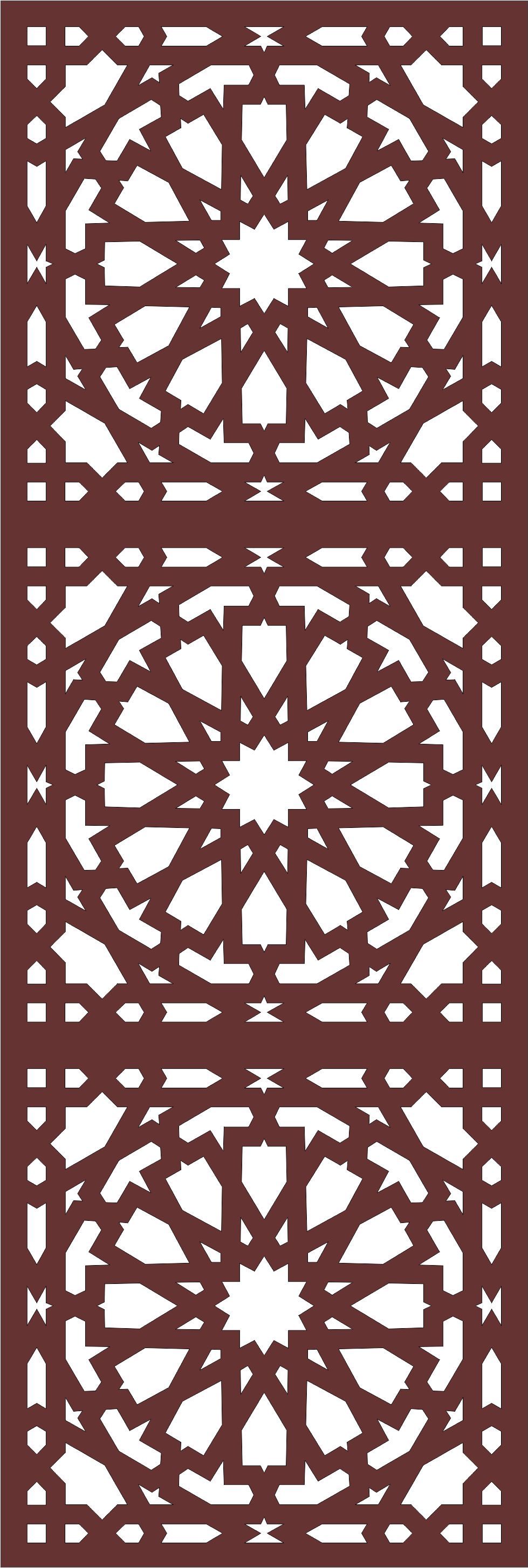 Living Room Grill Separator Seamless Panel For Laser Cut Free Vector File