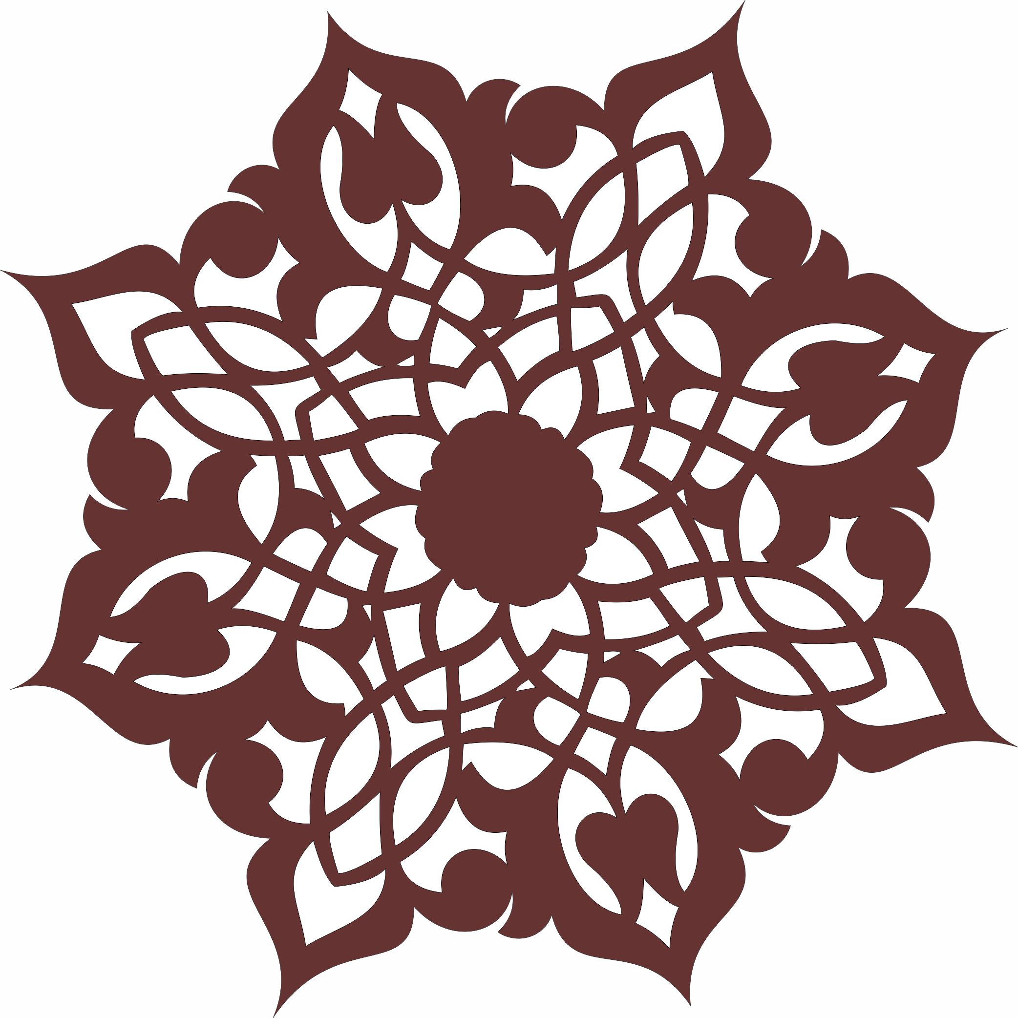 Living Room Jali Seamless Pattern For Laser Cut Free Vector File