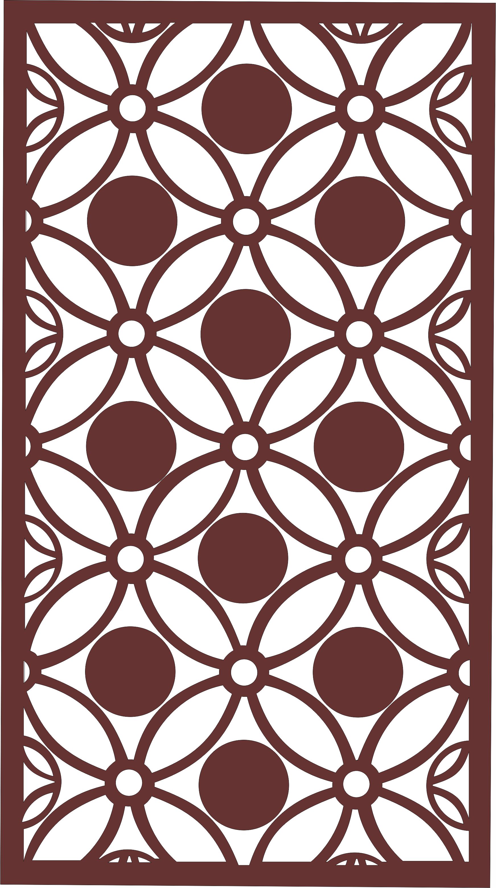 Living Room Lattice Separator Seamless For Laser Cut Free Vector File