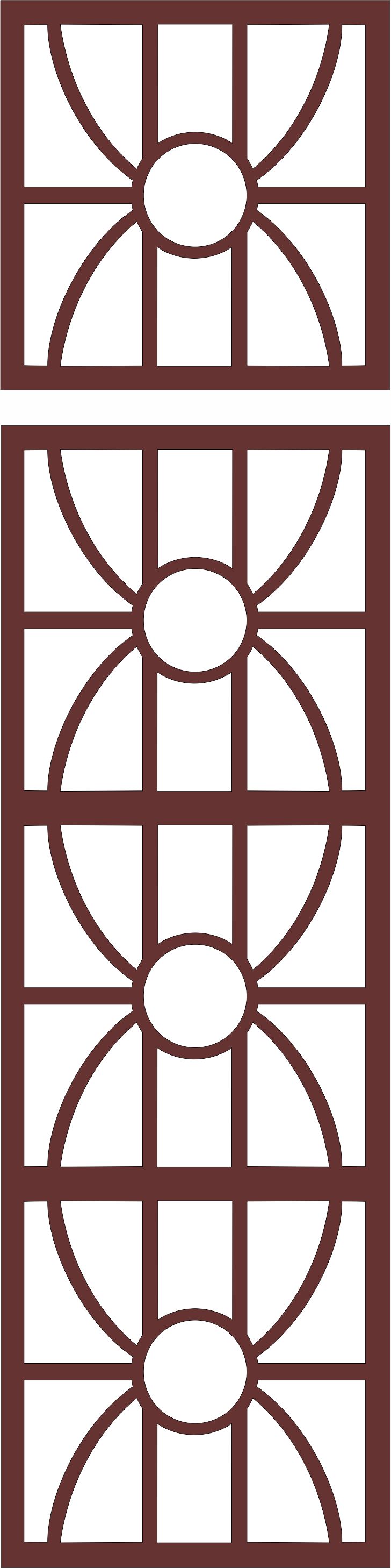 Living Room Seamless Grill For Laser Cut Free Vector File