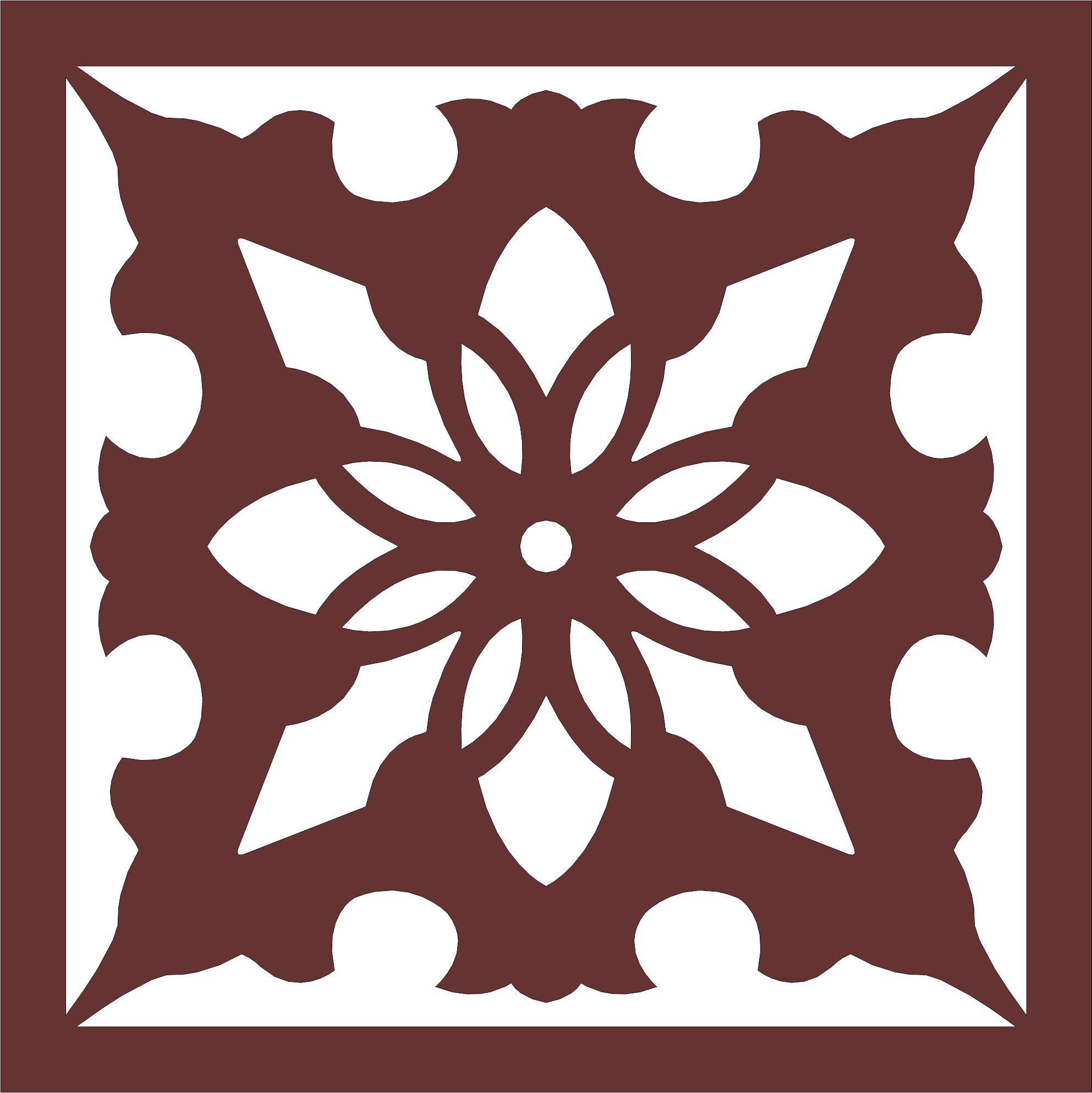 Living Room Seamless Lattice Pattern For Laser Cut Free Vector File