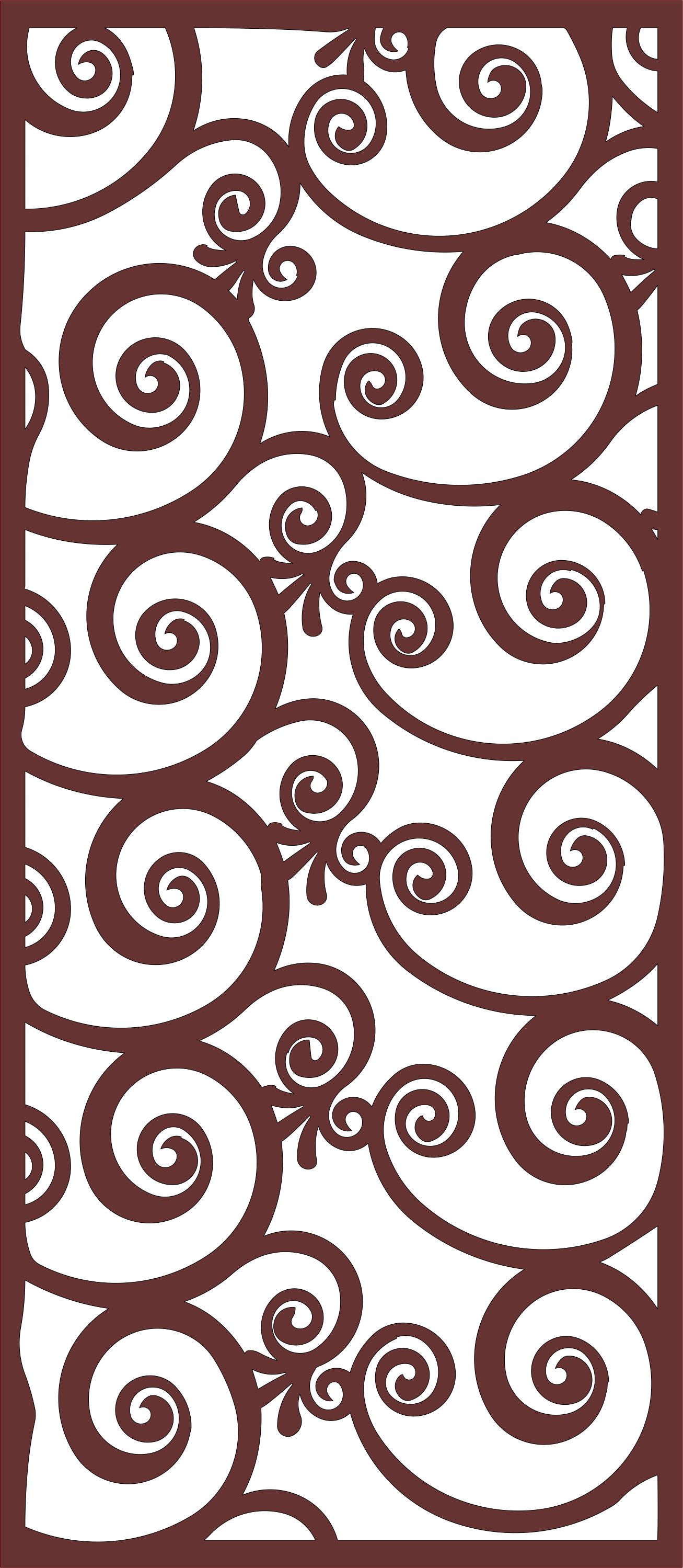 Living Room Seamless Separator Jali Pattern For Laser Cut Free Vector File