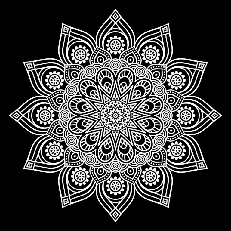 Mandala 04 Free DXF File