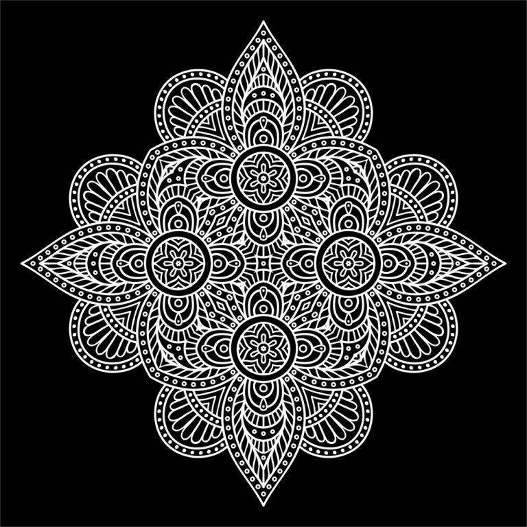 Mandala 05 Free DXF File