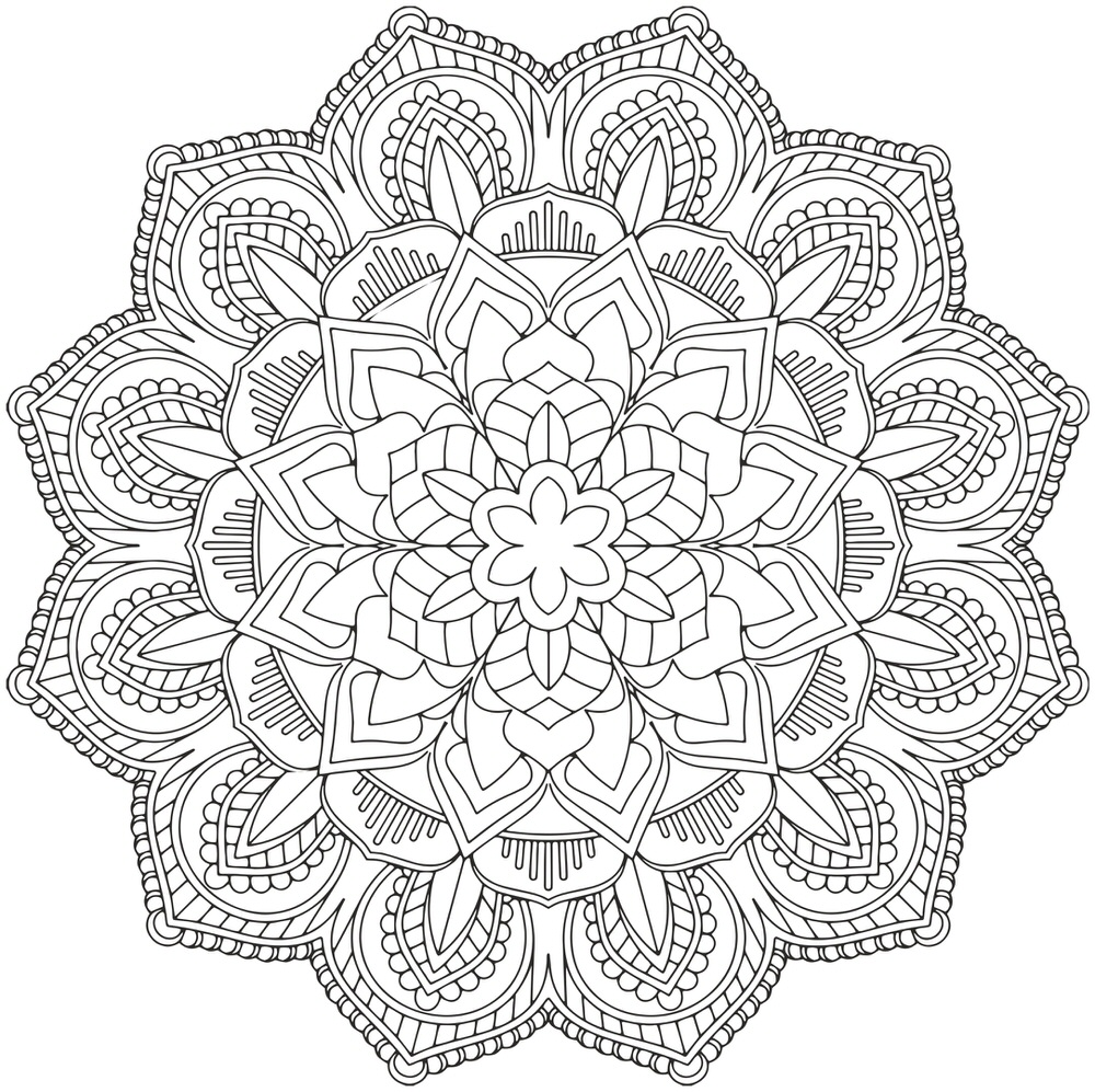 Mandala Design Vector Ornament Free Vector File