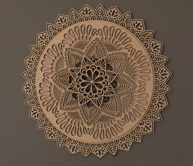 Mandala Layout For Laser Cutting Free Vector File