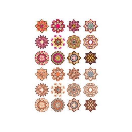 Mandala Pattern Doodl Round 6 Free Vector File